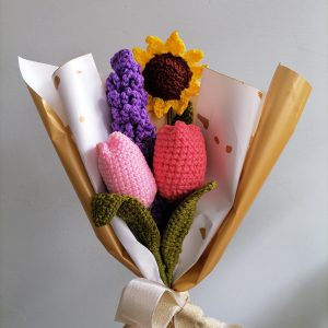 Spring Crochet Bouquet