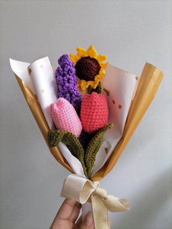 Spring Crochet Bouquet